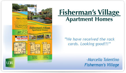 Fisherman's Village Apartment Homes Rackcard Testimonial