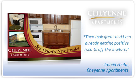 Cheyenne Apartments Postcard Testimonial